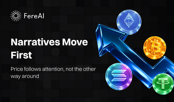 How Narratives Form Before Charts React